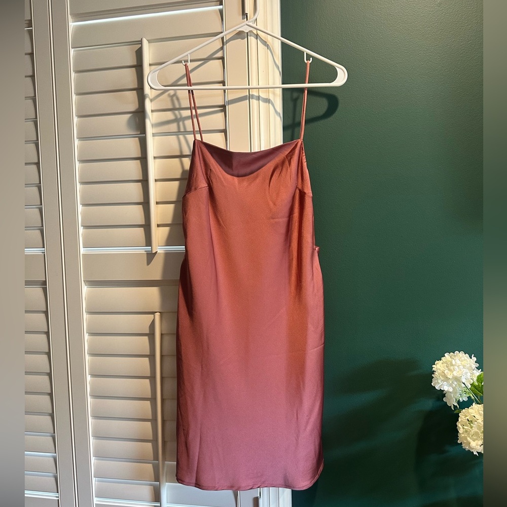 Hello Molly Pink Slip Dress